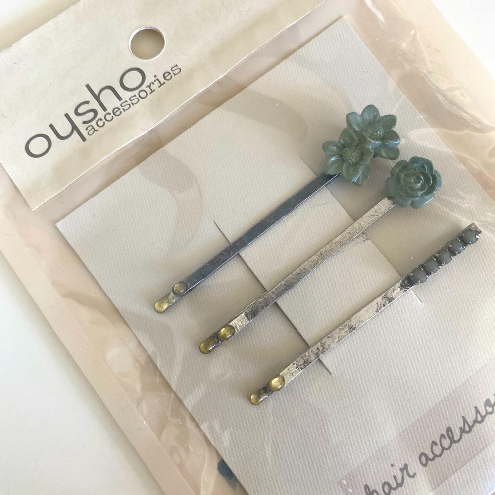 Zara - Oysho || set of 3 hair pins